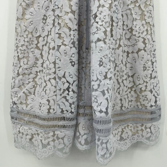 Keepsake The Label Oblivion Deep V Lace Fit & Flare Sleeveless Dress Size Medium - Picture 8 of 10